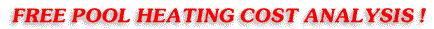 Free Pool Heating Cost Analysis
