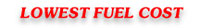 Lowest fuel Cost